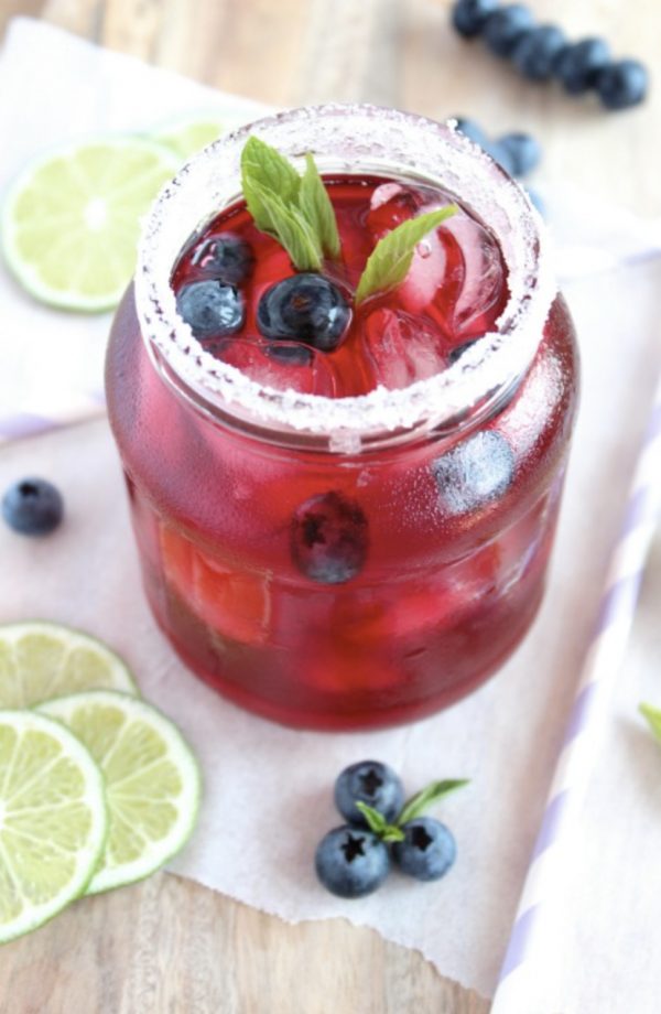 berry mint ice tea 1